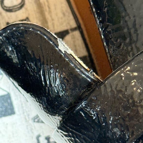 Dolce Vita Shiny Black Loafers size 9 - Picture 4 of 12